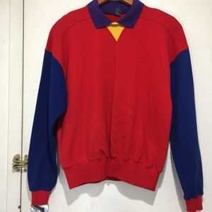 VINTAGE LIZ WEAR COLOR BLOCK SWEATERS SIZE 8